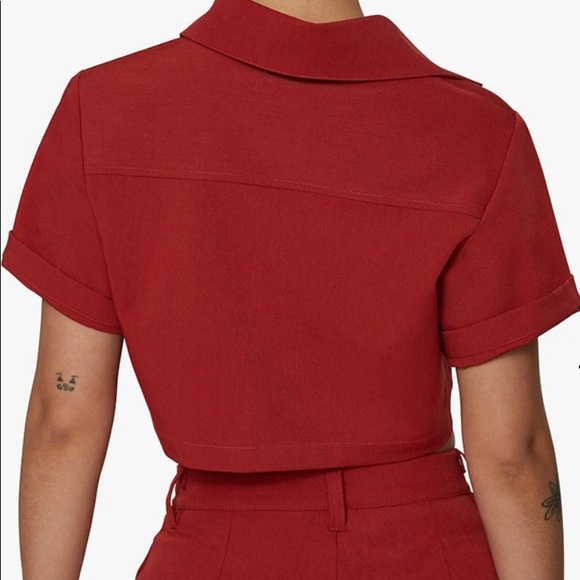 Cropped Button Down - Picture 3 of 3